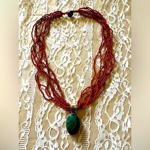 Colorful Seed Bead Necklace